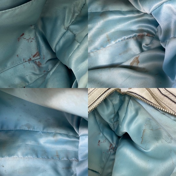 Coach Kristin Leather Satchel in Chalk (Ivory) D1093-14782 - Picture 12 of 15